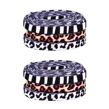ABOOFAN 3 Pairs Sneakers Flat Shoelaces Animal Pattern 120cm, Assorted Color