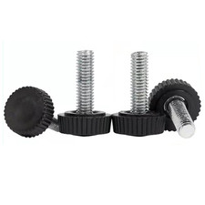 M5x20mm Male Thread Thumb Screw Knobs,Grip Thumb Screw,Threaded Knurled Knobs Gr
