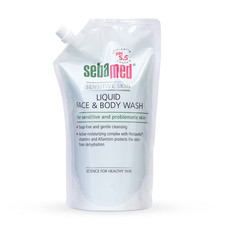 Sebamed Liquid Face & Body Wash | 1L Refill Pack | Soap 1 count (Pack of 1) 