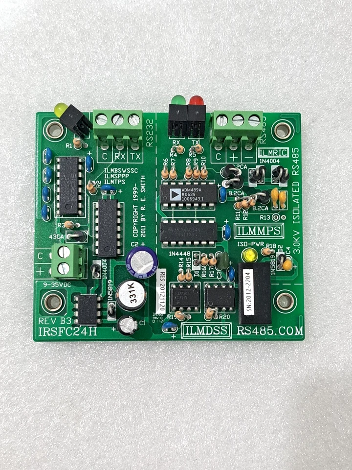 IRSFC24H REV B3 ILMMPS ISOLATED RS485 PCB CARD - Image 2 of 4
