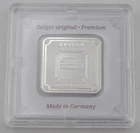 Geiger ORIGINAL Edelmetalle 10 gram .999 Silver Bar - In Assay  - Item#307