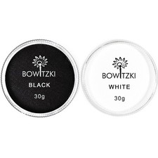 30g Pro Face Body Paint Water Based Makeup Split Cake Single Color Black