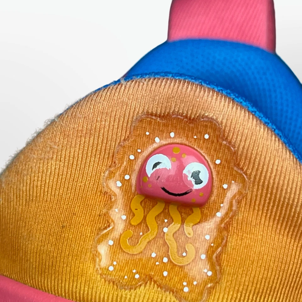 GUC Nike Dynamo Go Toddler Sneakers 7C Jellyfish Pink Orange Blue DX6673-800 - Image 3 of 4