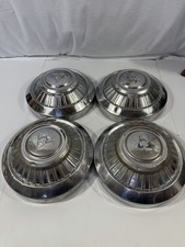 Vintage Oem 1969-1976 Dodge Truck Van 12 Dog Dish Hubcap Set 34 1 Ton 4 Vintage Oem 1969-1976 Dodge Truck Van 12 Dog Dish Hubcap Set 34 1 Ton 4