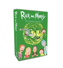 Rick and Morty : Complete Series, Season 1-8 DVD 16-Disc Box Set - NEW