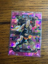 Natasha Cloud - 2024 Select WNBA Concourse Pink Cracked Ice Prizm #37 MERCURY