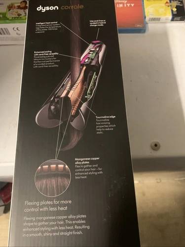 Dyson Corrale Hair Straightener New Sealed Gift Edition 2 Extra Accessories