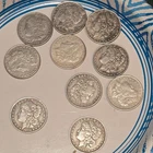 10 Faux Morgan Silver Dollars 1878 -1882