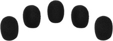 5 Mini Windscreen Foam Covers for Headset Microphones - Smooth Audio Performance