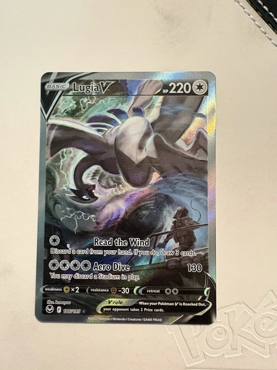Lugia V 186/195 Swsh12: Sword & Shield - Silver Tempest Just