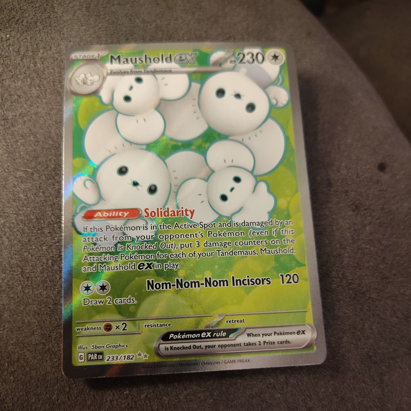 Maushold ex 233/182 SV04: Paradox Rift Holo