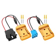 Battery Adapter For 20V Converter With Wire Harness Connector 12AWG Wire
