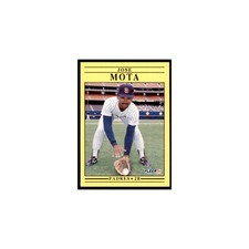 1991 Fleer Update Jose Mota Baseball Cards #U-126