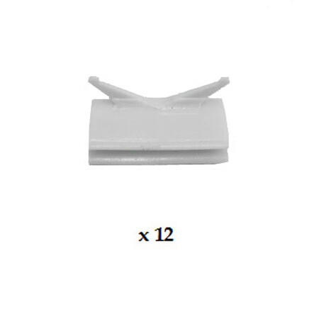 KIA MENTOR SALOON 1994 - 1999 WINDSCREEN SIDE MOULDING CLIPS PACK OF 12 - Picture 1 of 1