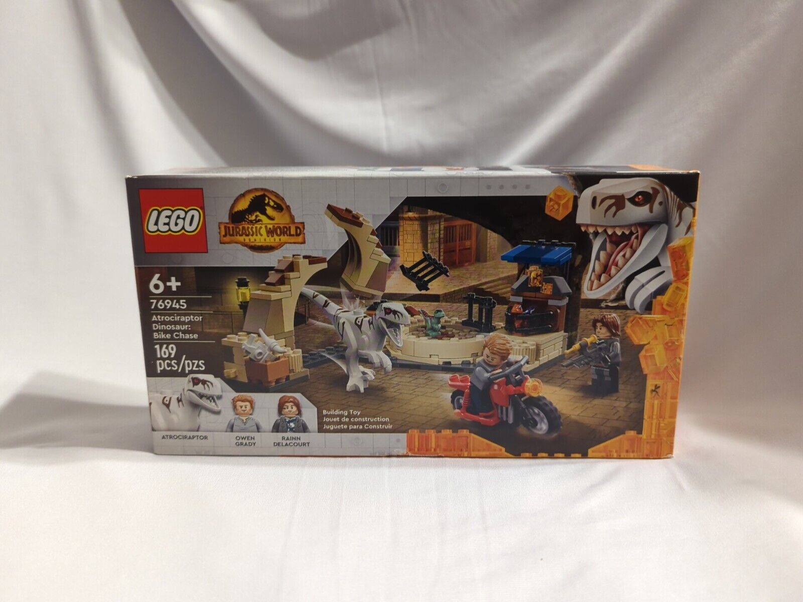LEGO Jurassic World Dominion Atrociraptor Dinosaur: Bike Chase,#76945 NEW IN BOX