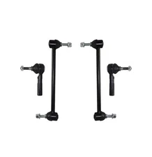 4Pc Front Outer Tie Rod End Sway Bar End Link Kit for Cobalt G5 Ion HHR Pursuit