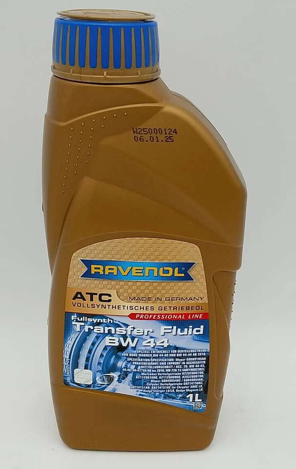 Ravenol Transfer Fluid BW 44 1 Ltr Verteilergetriebeöl Borg Warner MB 236.13