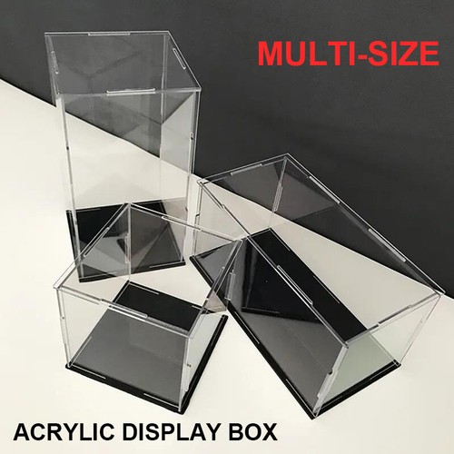 Acrylic Display Case Dustproof Box Plexiglass Collectibles Model Toy Car Figures - Picture 5 of 68