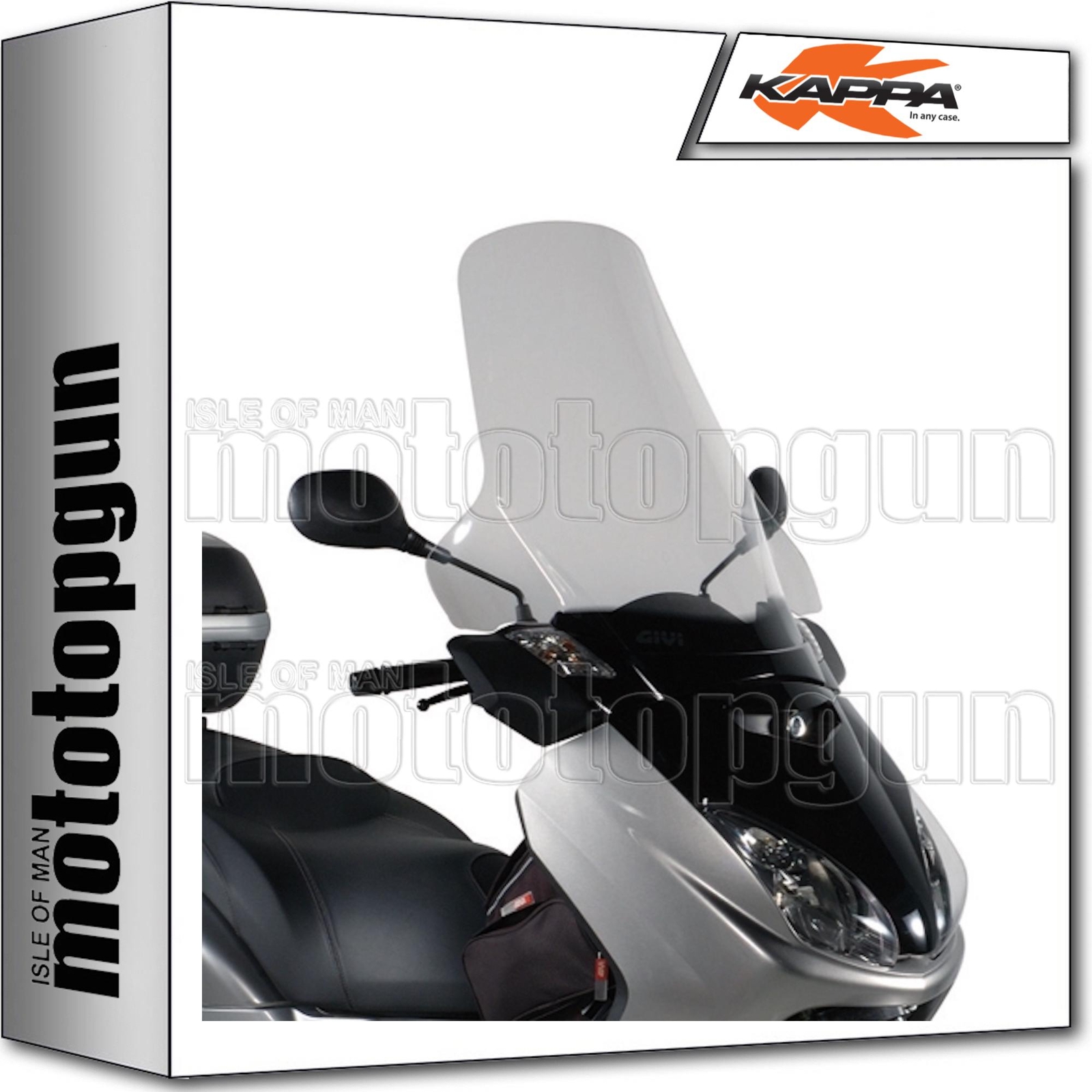 KAPPA PARABREZZA CLEAR YAMAHA X MAX 125 250 2009 09