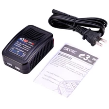 SKYRC e3 LiPo Battery Balance Charger 2s 3s Cells for RC LiPo Helicopter US Plug