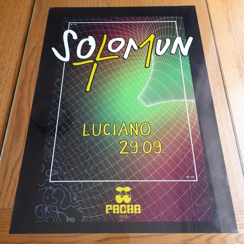 SOLOMUN +1 @ PACHA CLUB 2019 - IBIZA CLUB POSTERS - DJ MUSIC PARTY FIESTA - Picture 23 of 23