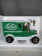 Delivery Truck Bank Hartford Fuller Brush Company Die Cast Coin Vintage New