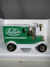 Delivery Truck Bank Hartford Fuller Brush Company Die Cast Coin Vintage New