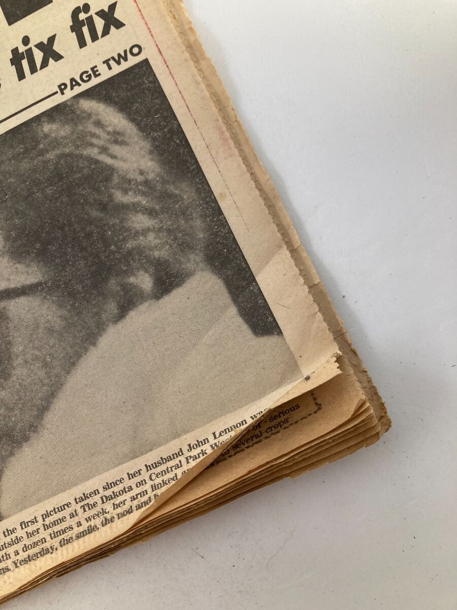 New York Post Newspaper January 14 1981 Yoko Ono, She Walks Alone | eBay New York Post Newspaper January 14 1981 Yoko Ono, She Walks Alone | eBay