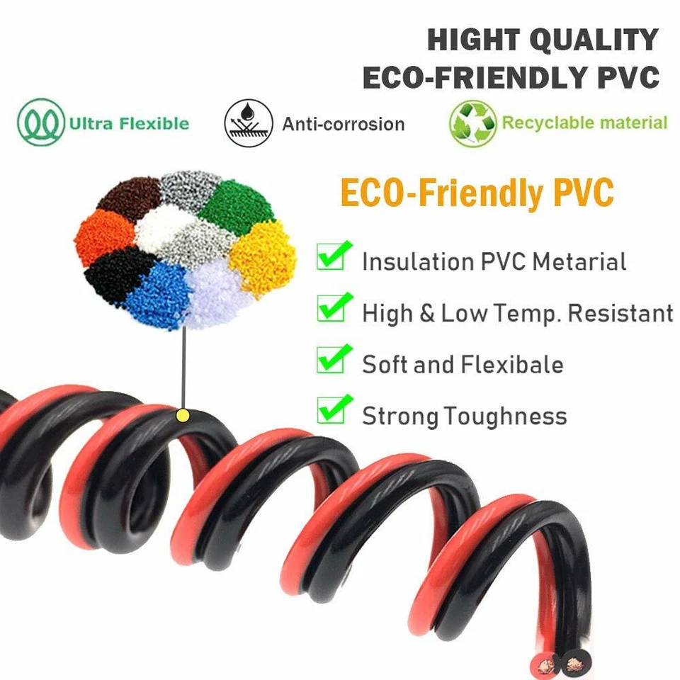 2 Pin Extension Cable Connector Wire Cord For Single LED Strip Light 3528 5050 - Image 4 of 4