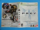 XBOX 360 PREY ORIGINAL COVER ART ***NO GAME DISC INCLUDED***