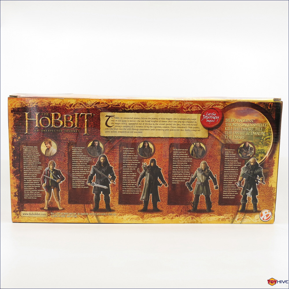 The Hobbit An Unexpected Journey Deluxe Collector Box Set of 5