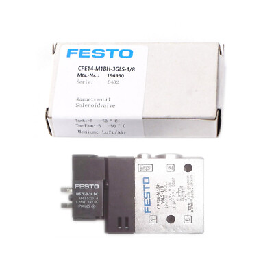 1pcs New For Festo Brand new ones solenoid valve CPE14-M1BH-3GLS-1/8 196930