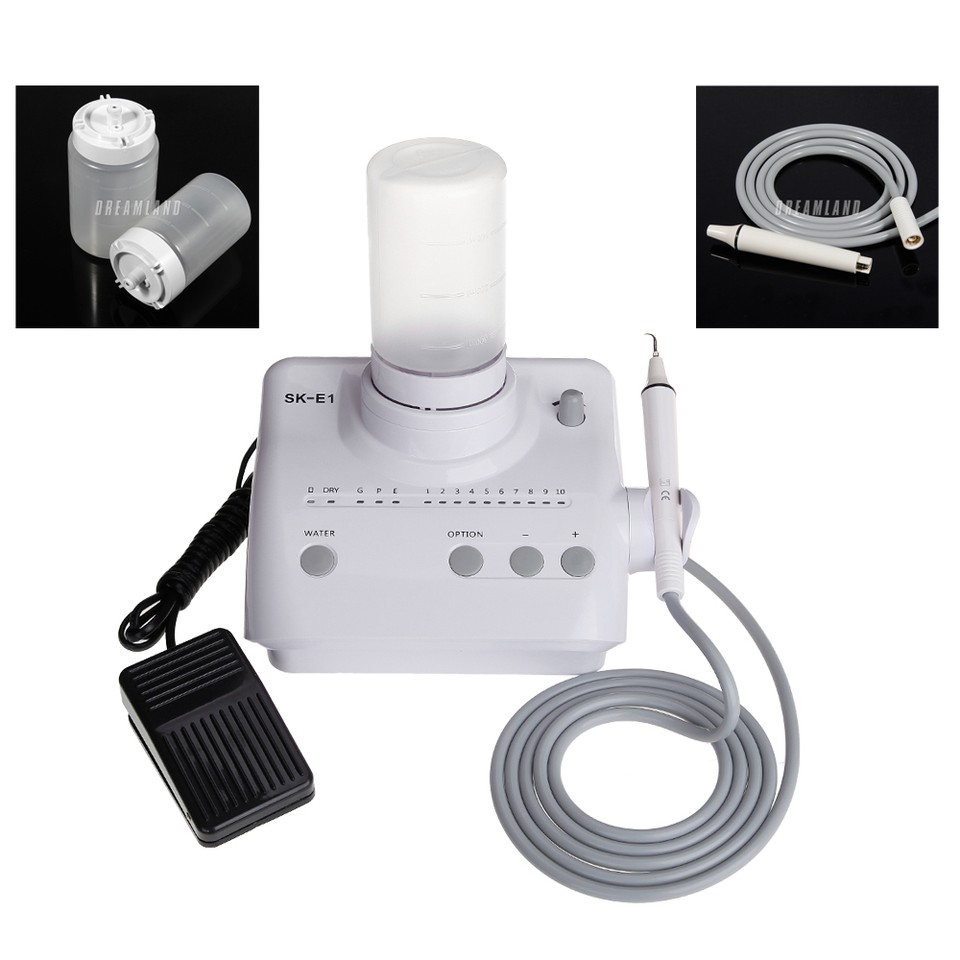 Détartreur Ultrasonique Dentaire Avec Pièce à Main Et Bouteilles - Compatible EMS - Neuf