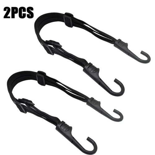 Elastic Bungee Luggage Strap Rope Hook For Bike Bicycle Pannier Cargo Racks 1-2x - Picture 13 of 14