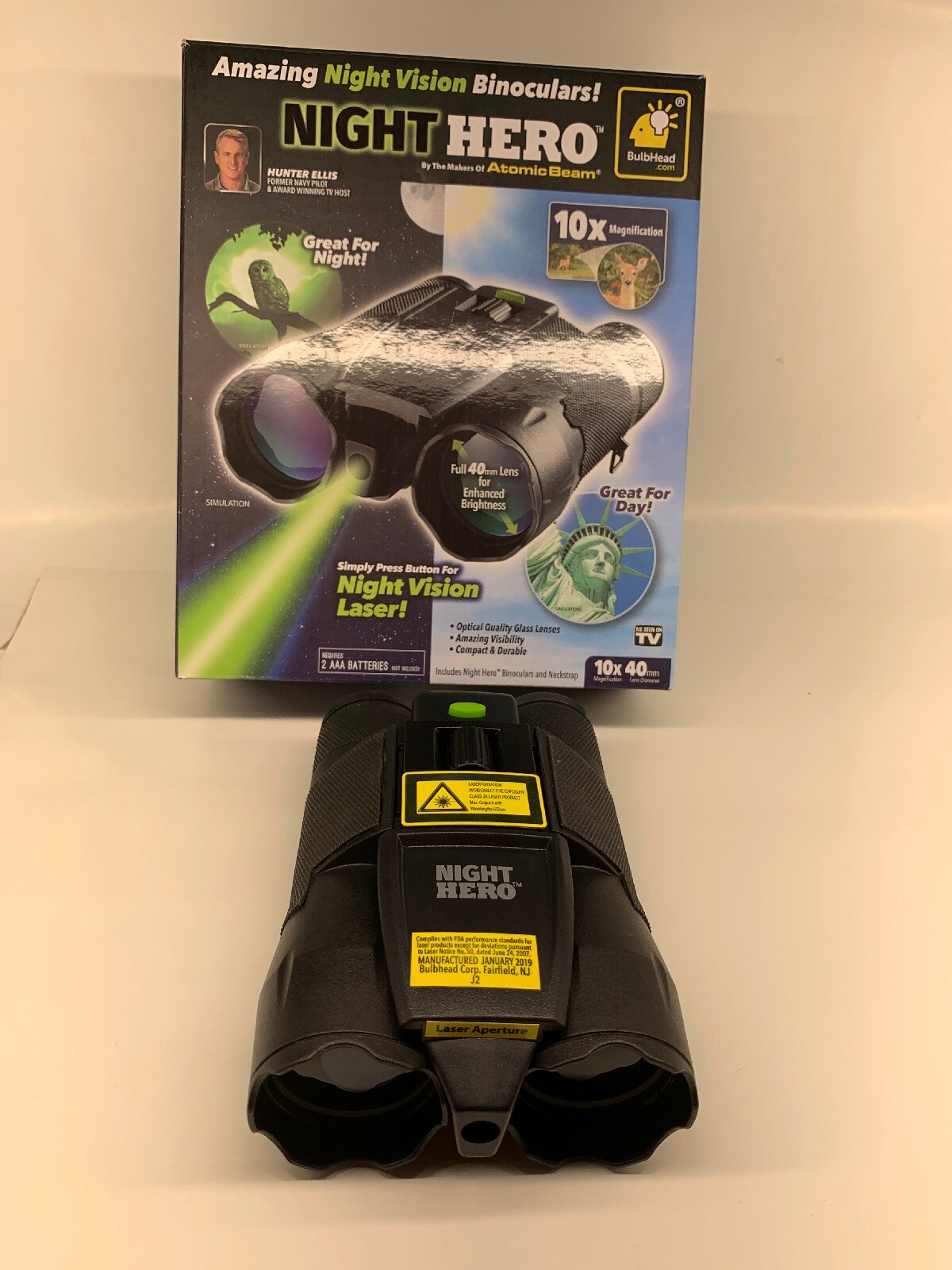 bulbhead night vision binoculars