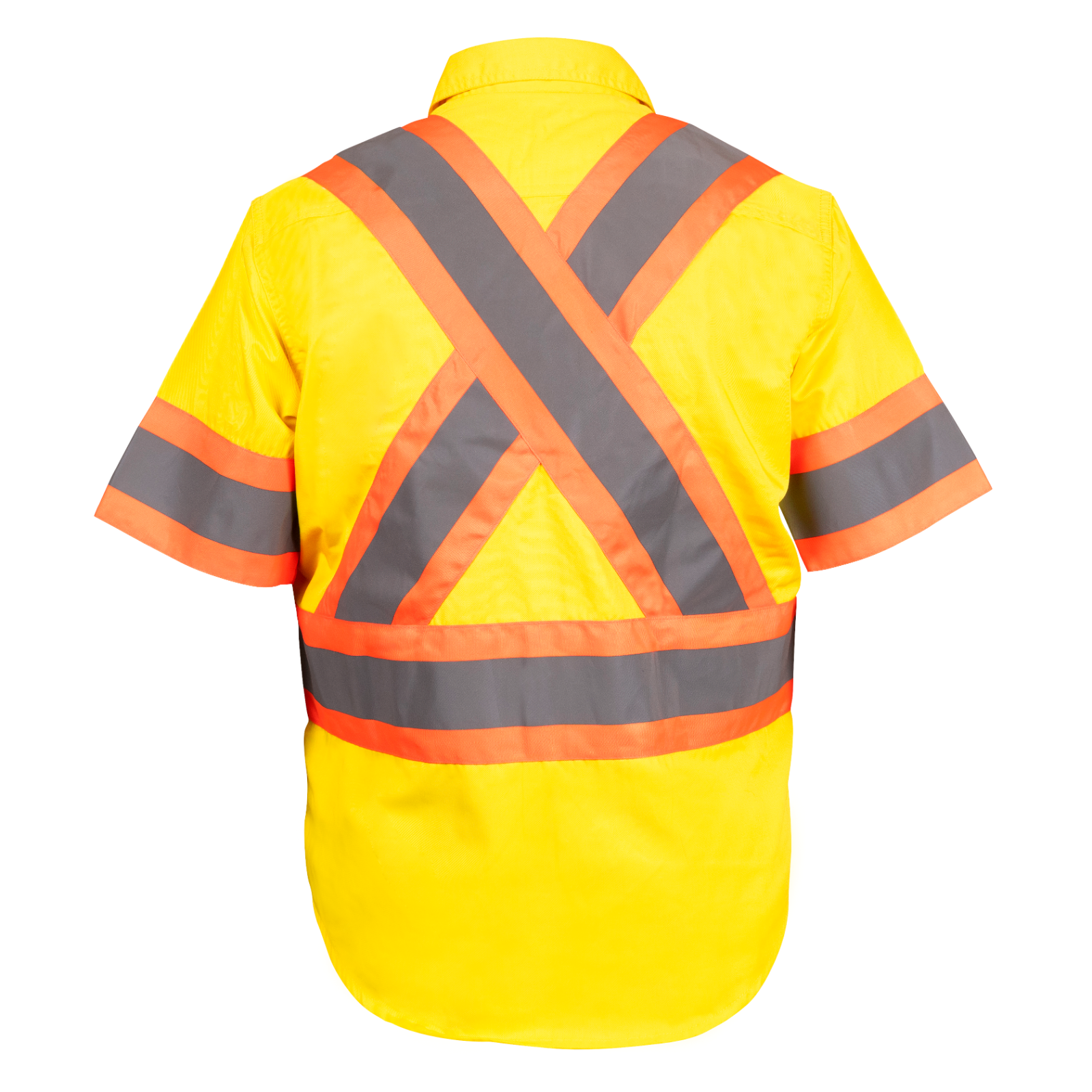 Premium Class 3 High Visibility Hi Vis Safety Shirt - Half Sleeve-65% ...