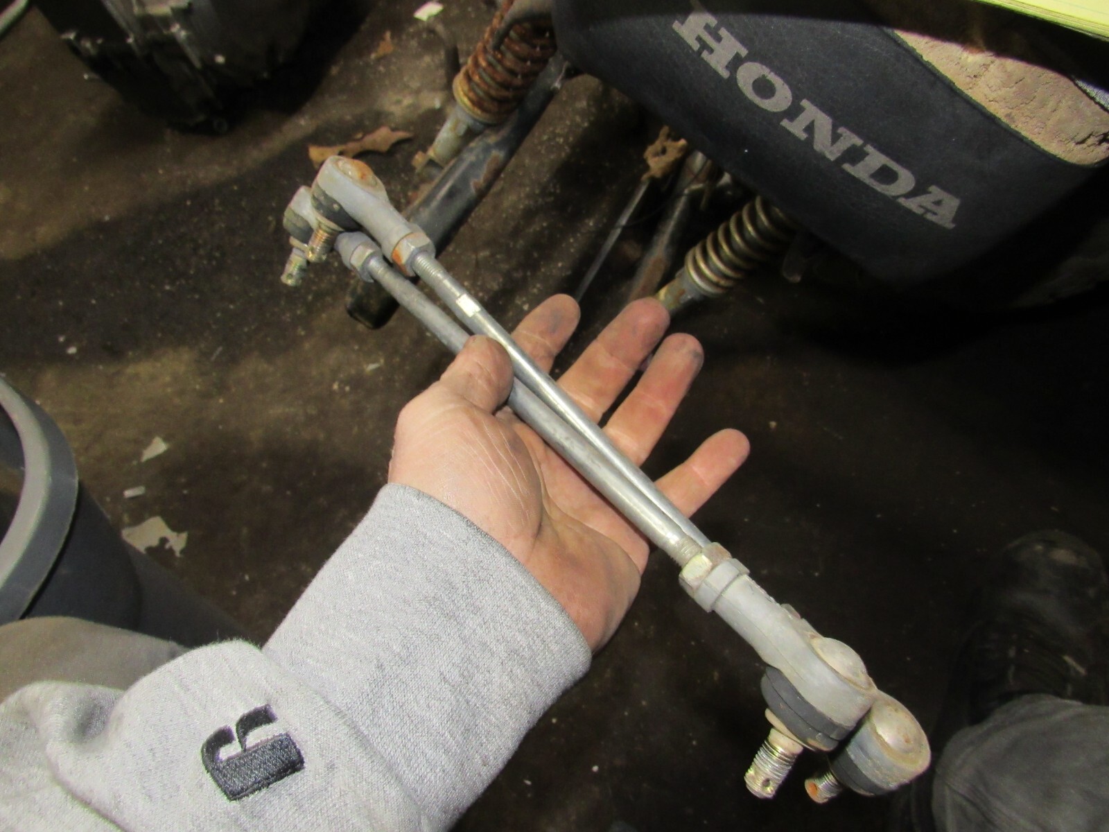 2004 honda trx90 tie rods left right tie rod eBay