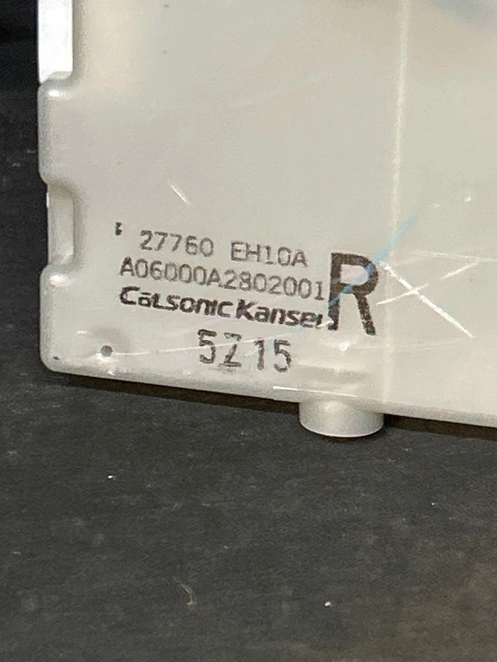 Fits 2006 Infiniti M35, Climate Control Amplifier (CBX), OEM:27760EH10A Foto 2 de 4