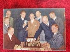 '54 Blue Band Sporten Card #79 Aljechin vs Max Euwe Chess World Championship