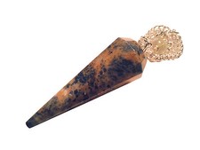 Edelstein Pendel Sodalit Bloodstone u.a. gemme pendule ciondolo