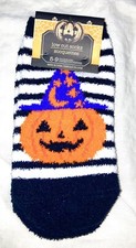 SOCKS HALLOWEEN PUMPKIN JACK-0-LANTERN Size 5-9