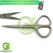Silver Cuticle Small Scissors Manicure Toe Nail Scissors Nail Art Beauty Shears