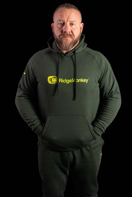 Ridgemonkey Heavyweight Hoody & Jogger Combo Trainingsanzug GRÜN SMALL * ZAHLEN SIE 1 POSTEN