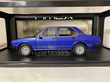 MYTHICAL 1/18 ALFA ROMEO ALFETTA SEDAN 2000L 1978 BLUE MYTHICA200014-D
