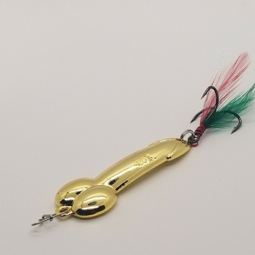 Fishing Spoon Artificial Lure Bass Penis Dick Shape Tackle Spinner 5g 15g 20g - Picture 22 of 28