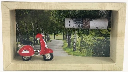 Geldgeschenk Gutschein Roller Führerschein GS021