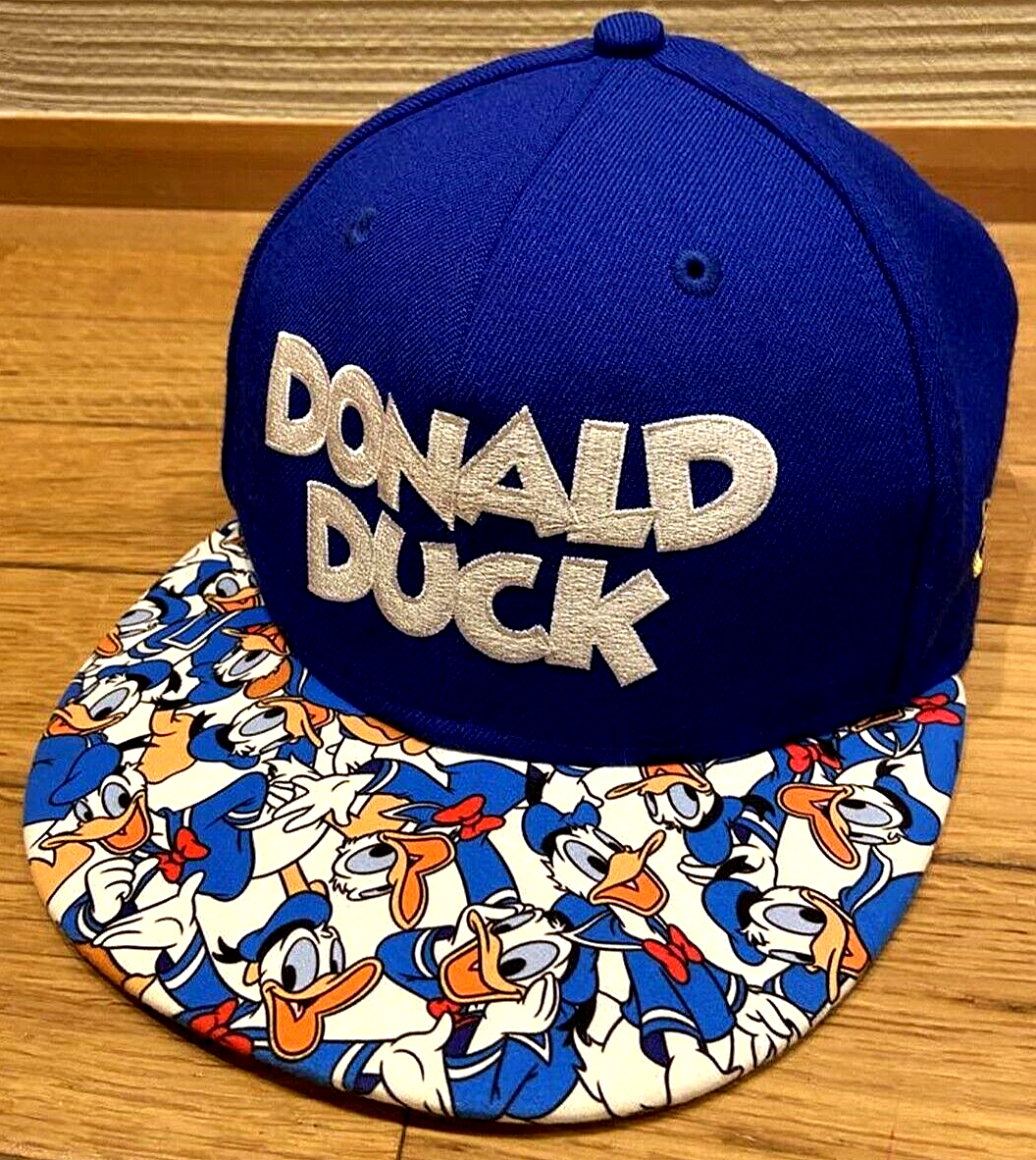 Tokyo Disney Resort x NEW ERA Donald Duck Cap Blue Free Size Used
