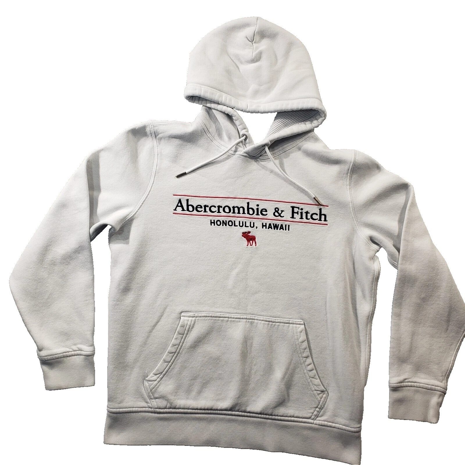 Abercrombie & Fitch sudaderas de Blanco para hombres