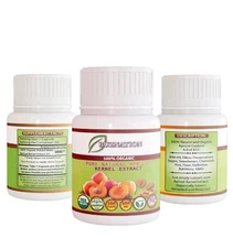 Organic Apricot Extract Boosts Metabolism &Healthy Skin 100 Capsule SHIP FROM US