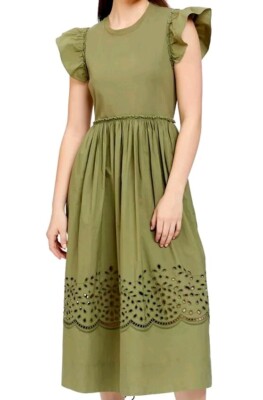 slim fit dress slacks Thea Dress – Tanya Taylor